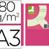 PAPIER COULEUR Q-CONNECT MULTI FONCTION A3 80G/M2 UNICOLORE ROSE NAON RAMETTE 500 FEUILLES PAPIER COULEUR Q-CONNECT MULTI FONCTION A3 80G/M2 UNICOLORE ROSE NAON RAMETTE 500 FEUILLES