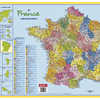 SOUS-MAIN BOUCHUT GRANDRAMY CA RTONNA SUPPORT ANTI-GLISSE CARTE FRANCE 550X405MM SOUS-MAIN BOUCHUT GRANDRAMY CA RTONNA SUPPORT ANTI-GLISSE CARTE FRANCE 550X405MM
