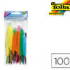 PLUME INDIENNE FOLIA 10G COLORIS ASSORTIS PLUME INDIENNE FOLIA 10G COLORIS ASSORTIS