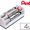 BROSSE MAGNATIQUE PENTEL POINT E CONIQUE MOYENNE 1.6MM INCLUS 4 MARQUEURS MAXIFLO COLORIS ASSORTIS NOIR BLEU ROUGE VERT BROSSE MAGNATIQUE PENTEL POINT E CONIQUE MOYENNE 1.6MM INCLUS 4 MARQUEURS MAXIFLO COLORIS ASSORTIS NOIR BLEU ROUGE VERT