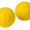 BALLE DE TENNIS PLASTICO ROTOTECH BALL SOFT EN MOUSSE DIAMÈTRE 70MM 15G COLORIS JAUNE LOT DE 2 UNITÉS