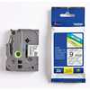 CASSETTE COMPATIBLE BROTHER TZE-121 NOIRE SUR TRANSPARENT 9 MM/ 8M CASSETTE COMPATIBLE BROTHER TZE-121 NOIRE SUR TRANSPARENT 9 MM/ 8M