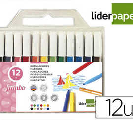 feutre-coloriage-liderpapel-ju-mbo-longueur-acriture-800m-pointe-nylon-5mm-diametre-atui-plastique-12-unitas