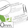 TROMBONE Q-CONNECT NICKELÉ BOU T ROND 30MM BOÎTE CARTON 100U TROMBONE Q-CONNECT NICKELÉ BOU T ROND 30MM BOÎTE CARTON 100U