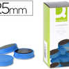 AIMANT Q-CONNECT DIAMETRE 25MM AFFICHAGE SIGNALISATION TOUTES SURFACES MATALLIQUES COLORIS BLEU BOÎTE 10 UNITAS AIMANT Q-CONNECT DIAMETRE 25MM AFFICHAGE SIGNALISATION TOUTES SURFACES MATALLIQUES COLORIS BLEU BOÎTE 10 UNITAS