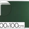 TABLEAU VERT Q-CONNECT MURAL C ADRE ALUMINIUM ANODISÉ ARGENT MATE SURFACE LAMINÉE MÉLAMINE FIXATION MUR 200X100CM TABLEAU VERT Q-CONNECT MURAL C ADRE ALUMINIUM ANODISÉ ARGENT MATE SURFACE LAMINÉE MÉLAMINE FIXATION MUR 200X100CM