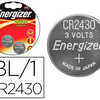 PILE ENERGIZER MINIATURE APPAR EILS ALECTRONIQUES I.C.E. CR2430 3V BLISTER 2 UNITAS PILE ENERGIZER MINIATURE APPAR EILS ALECTRONIQUES I.C.E. CR2430 3V BLISTER 2 UNITAS