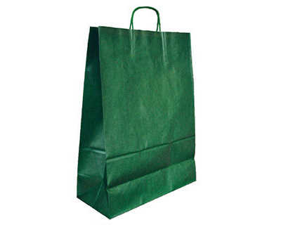 sac-papier-q-connect-kraft-anses-torsadees-coloris-vert-dim-270x120x360mm