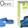 AIMANT Q-CONNECT DIAMETRE 20MM AFFICHAGE SIGNALISATION TOUTES SURFACES MATALLIQUES COLORIS BLEU BOÎTE 10 UNITAS AIMANT Q-CONNECT DIAMETRE 20MM AFFICHAGE SIGNALISATION TOUTES SURFACES MATALLIQUES COLORIS BLEU BOÎTE 10 UNITAS