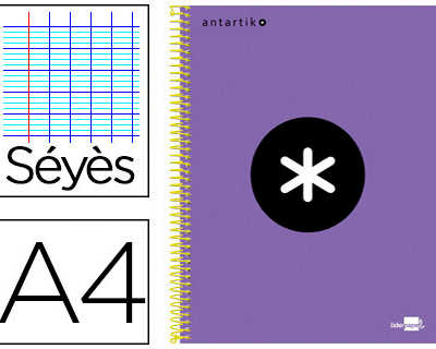 cahier-spirale-liderpapel-anta-rtik-a4-240p-100g-couverture-rembordae-sayes-microperfora-5-bandes-4-trous-coloris-violet