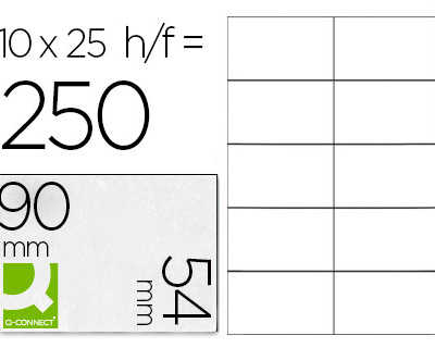 insert-badges-q-connect-25f-a4-10-inserts-atiquettes-pradacoupaes-blanches-imprimante-jet-d-encre-54x90mm
