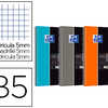 CAHIER SPIRALE OXFORD STUDY NO MADBOOK RELIURE INTAGRALE B5 176X250MM 160 PAGES 90G QUADRILLAGE 5MM CAHIER SPIRALE OXFORD STUDY NO MADBOOK RELIURE INTAGRALE B5 176X250MM 160 PAGES 90G QUADRILLAGE 5MM