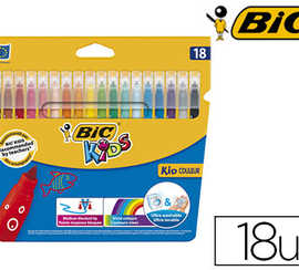 feutre-bic-kids-coloriage-encr-e-ultra-lavable-capuchon-ventila-pointe-bloquae-dacor-fantaisie-pochette-18-unitas