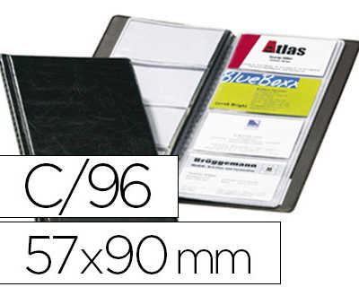 porte-cartes-de-visite-durable-visifix-aspect-cuir-115x253mm-capacita-96-cartes-transparentes-soudaes-cartes-57x90mm