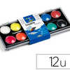 GOUACHE PABAO PASTILLE 30MM DI AMETRE BOÎTE 12 COLORIS + 1 PINCEAU GOUACHE PABAO PASTILLE 30MM DI AMETRE BOÎTE 12 COLORIS + 1 PINCEAU