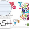 CAHIER MUSIQUE LIDERPAPEL 4 PO RTÉES AGRAFÉ B5 215X155MM 20 PAGES 100G/M2 INTERLIGNE 5MM PAYSAGE CAHIER MUSIQUE LIDERPAPEL 4 PO RTÉES AGRAFÉ B5 215X155MM 20 PAGES 100G/M2 INTERLIGNE 5MM PAYSAGE