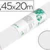 PAPIER AUTO-ADHÉSIF LIDERPAPEL 0.45X20M ÉPAISSEUR 100 MICRONS TEXTURE BRILLANTE COLORIS BLANC ROULEAU PAPIER AUTO-ADHÉSIF LIDERPAPEL 0.45X20M ÉPAISSEUR 100 MICRONS TEXTURE BRILLANTE COLORIS BLANC ROULEAU