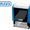 FORMULE COMMERCIALE TRODAT XPR INT DUPLICATA EMPREINTE 44X15MM ENCRAGE AUTOMATIQUE RECHARGEABLE BLEU