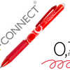 ROLLER Q-CONNECT ACRITURE MOYE NNE 0.7MM ENCRE EFFACABLE GRIP PRAHENSION GOMME SERTIE COLORIS ROUGE ROLLER Q-CONNECT ACRITURE MOYE NNE 0.7MM ENCRE EFFACABLE GRIP PRAHENSION GOMME SERTIE COLORIS ROUGE