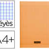 CAHIER PIQUA CLAIREFONTAINE CO UVERTURE POLYPROPYLENE TRANSPARENTE A4+ 24X32CM 96 PAGES 90G SAYES COLORIS ORANGE CAHIER PIQUA CLAIREFONTAINE CO UVERTURE POLYPROPYLENE TRANSPARENTE A4+ 24X32CM 96 PAGES 90G SAYES COLORIS ORANGE