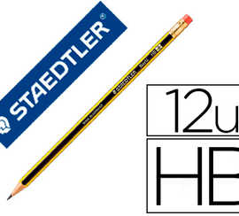 crayon-graphite-staedtler-nori-s-120-hb-hexagonal-mine-2mm-tres-rasistante-embout-gomme