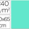 PAPIER CARTONNÉ LIDERPAPEL DES SIN TRAVAUX MANUELS 240G/M2 50X65CM UNICOLORE TURQUOISE PAPIER CARTONNÉ LIDERPAPEL DES SIN TRAVAUX MANUELS 240G/M2 50X65CM UNICOLORE TURQUOISE