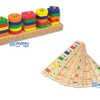 JEU ANDREUTOYS MANIPULATION 25 PIÈCES GÉOMÉTRIQUES + 12 MODÈLES DOUBLE FACE 32,8X19,2X7,1CM JEU ANDREUTOYS MANIPULATION 25 PIÈCES GÉOMÉTRIQUES + 12 MODÈLES DOUBLE FACE 32,8X19,2X7,1CM