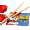 DIABOLO PLASTICO ROTOTECH SMALL EN CAOUTCHOUC AVEC BAGUETTES + LIVRET AXE VISSÉ DIAMÈTRE 8,5CM HAUTEUR 9,5CM DIABOLO PLASTICO ROTOTECH SMALL EN CAOUTCHOUC AVEC BAGUETTES + LIVRET AXE VISSÉ DIAMÈTRE 8,5CM HAUTEUR 9,5CM