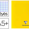 CAHIER PIQUA CLAIREFONTAINE MI MESYS COUVERTURE POLYPROPYLENE A5+ 17X22CM 96 PAGES 90G RAGLURE SAYES COLORIS JAUNE CAHIER PIQUA CLAIREFONTAINE MI MESYS COUVERTURE POLYPROPYLENE A5+ 17X22CM 96 PAGES 90G RAGLURE SAYES COLORIS JAUNE
