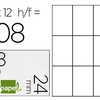 ÉTIQUETTE ADHÉSIVE LIDERPAPEL 24X38MM COLORIS BLANC ÉCRITURE MANUELLE POCHETTE 10 FEUILLES + 2 GRATUITES 1080 UNITÉS ÉTIQUETTE ADHÉSIVE LIDERPAPEL 24X38MM COLORIS BLANC ÉCRITURE MANUELLE POCHETTE 10 FEUILLES + 2 GRATUITES 1080 UNITÉS