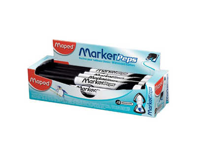 feutre-maped-marker-peps-effa-able-sec-pour-ardoises-blanches-coloris-noir