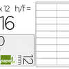 ÉTIQUETTE ADHÉSIVE LIDERPAPEL 12X30MM COLORIS BLANC ÉCRITURE MANUELLE POCHETTE 10 FEUILLES + 2 GRATUITES 2160 UNITÉS ÉTIQUETTE ADHÉSIVE LIDERPAPEL 12X30MM COLORIS BLANC ÉCRITURE MANUELLE POCHETTE 10 FEUILLES + 2 GRATUITES 2160 UNITÉS