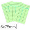 FICHE BIBLIOTHÈQUE ELVE BRISTOL 4 COLONNES 180G FORMAT 125X75MM PAQUET 100 UNITÉS COLORIS VERT FICHE BIBLIOTHÈQUE ELVE BRISTOL 4 COLONNES 180G FORMAT 125X75MM PAQUET 100 UNITÉS COLORIS VERT