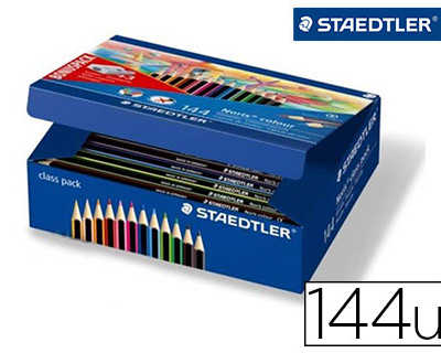 crayon-wopex-staedtler-noris-c-olour-185-ultra-rasistant-coloris-assortis-coffret-acole-144-unitas