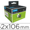 ROULEAU 250 ÉTIQUETTES NOMINATIF 62X106MM ROULEAU 250 ÉTIQUETTES NOMINATIF 62X106MM