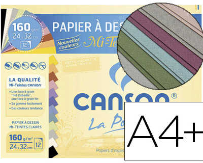 papier-dessin-canson-mi-teinte-s-160g-a4-coloris-pastels-pochette-12f