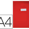PROTÈGE-CAHIER ELBA AGNEAU PVC OPAQUE 20/100E SANS RABAT MARQUE-PAGE 210X297MM ROUGE PROTÈGE-CAHIER ELBA AGNEAU PVC OPAQUE 20/100E SANS RABAT MARQUE-PAGE 210X297MM ROUGE