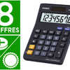 CALCULATRICE CASIO MS-8VER II ACRAN GAANT 8 CHIFFRES CONVERSION EURO MARGE MAMOIRE PILE/SOLAIRE 103X147X29MM 110G