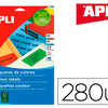ATIQUETTE ADHASIVE APLI AGIPA 99.1X38.1MM ENLEVABLE SANS TRACE COLORIS ROUGE POCHETTE 280 UNITAS ATIQUETTE ADHASIVE APLI AGIPA 99.1X38.1MM ENLEVABLE SANS TRACE COLORIS ROUGE POCHETTE 280 UNITAS