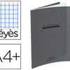 CAHIER PIQUA CONQUARANT CLASSI QUE COUVERTURE POLYPROPYLENE RIGIDE TRANSPARENTE A4+ 24X32CM 96 PAGES 90G SAYES GRIS CAHIER PIQUA CONQUARANT CLASSI QUE COUVERTURE POLYPROPYLENE RIGIDE TRANSPARENTE A4+ 24X32CM 96 PAGES 90G SAYES GRIS