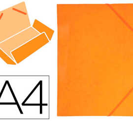 chemise-coutal-3-rabats-sans-lastique-a4-24x32cm-carte-lustr-e-5-10e-tiquette-dos-15mm-coloris-orange