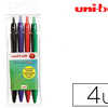 ROLLER UNIBALL JETSTREAM MIX RÉTRACTABLE POINTE FINE 0,7MM COLORIS CLASSIQUES ASSORTIS POCHETTE 4U ROLLER UNIBALL JETSTREAM MIX RÉTRACTABLE POINTE FINE 0,7MM COLORIS CLASSIQUES ASSORTIS POCHETTE 4U