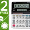 CALCULATRICE CASIO BUREAU MV210 DOUBLE ÉCRAN