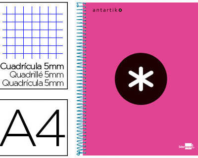 cahier-spirale-liderpapel-anta-rtik-a4-240p-100g-couverture-rembordae-quadrillage-5mm-4-trous-coil-lock-coloris-rose-flu