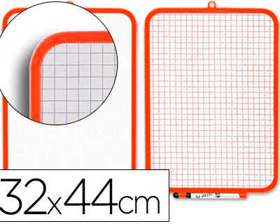 tableau-mini-ardoise-magnatiqu-e-double-face-feutre-brosse-inclus-2-faces-quadrillae-unie-32x44cm