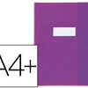 PROTÈGE-CAHIER ELBA STRONG LINE PVC CRISTAL 15/100E RABATS PORTE-ÉTIQUETTE ET ÉTIQUETTE 240X320MM COLORIS VIOLET PROTÈGE-CAHIER ELBA STRONG LINE PVC CRISTAL 15/100E RABATS PORTE-ÉTIQUETTE ET ÉTIQUETTE 240X320MM COLORIS VIOLET