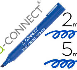 marqueur-q-connect-permanent-p-ointe-biseautae-traca-5mm-rasistante-corps-plastique-coloris-bleu