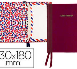carnet-piqu-carpentras-notebook-parisien-13x18cm-48-pages-lign-coloris-rouge