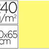PAPIER CARTONNE LIDERPAPEL DESSIN TRAVAUX MANUELS 240G/M2 DIM. 500X650MM UNICOLOR JAUNE MOYEN PAPIER CARTONNE LIDERPAPEL DESSIN TRAVAUX MANUELS 240G/M2 DIM. 500X650MM UNICOLOR JAUNE MOYEN