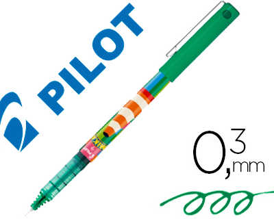 stylo-pilot-hi-techpoint-v5-mika-dition-limit-e-c-ne-de-lubec-criture-fine-0-3mm-encre-verte-liquide